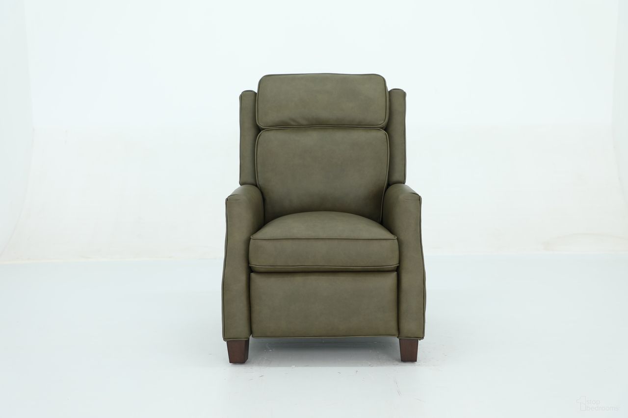 Nixon Push Thru The Arms Recliner In Olive