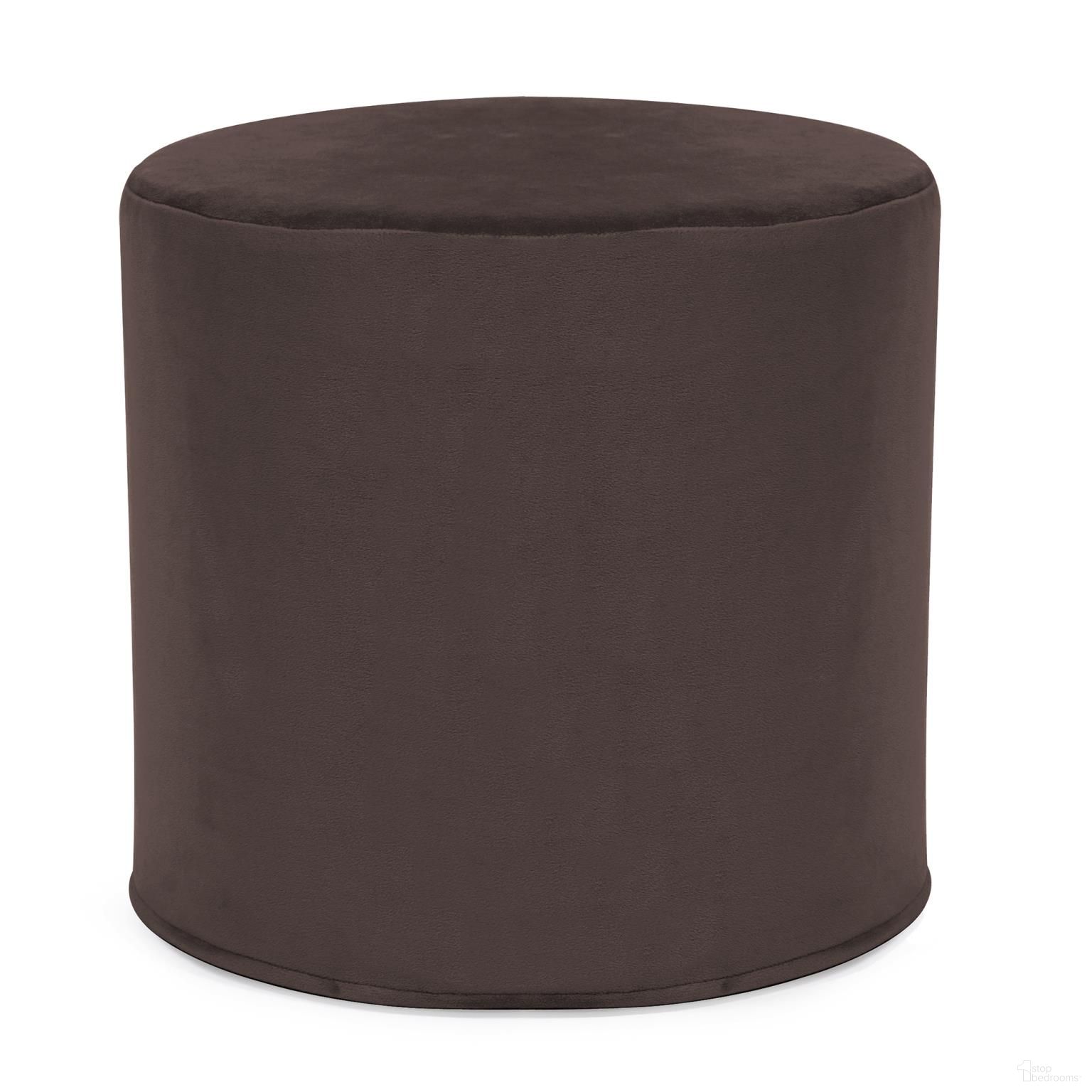The appearance of No Tip Cylinder Bella In Chocolate designed by Howard Elliott in the modern / contemporary interior design. This chocolate piece of furniture was selected by 1StopBedrooms from Bella Collection to add a touch of cosiness and style into your home. Sku: 851-220. Material: Polyester.