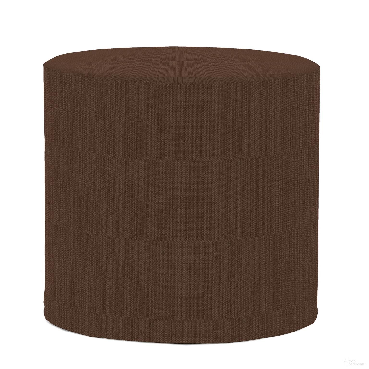 The appearance of No Tip Cylinder Sterling In Chocolate designed by Howard Elliott in the modern / contemporary interior design. This chocolate piece of furniture  was selected by 1StopBedrooms from Sterling Collection to add a touch of cosiness and style into your home. Sku: 851-202. Material: Polyester.
