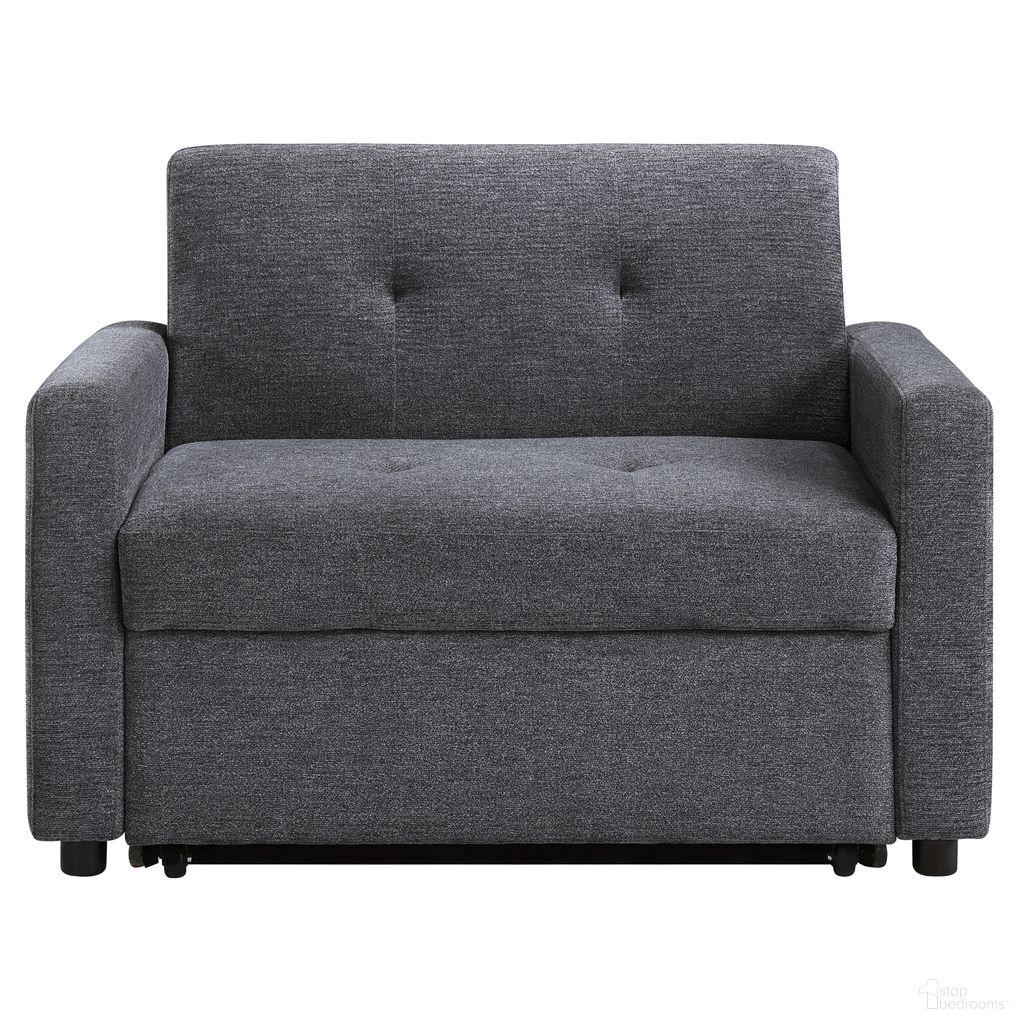 Noah Chair with Twin Sleeper In Gray