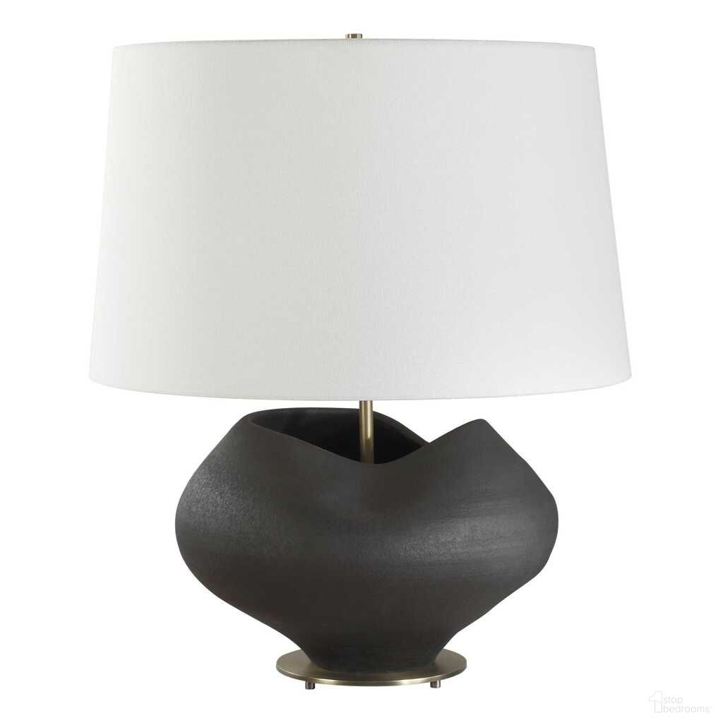 Nocturne Aged Table Lamp In Black