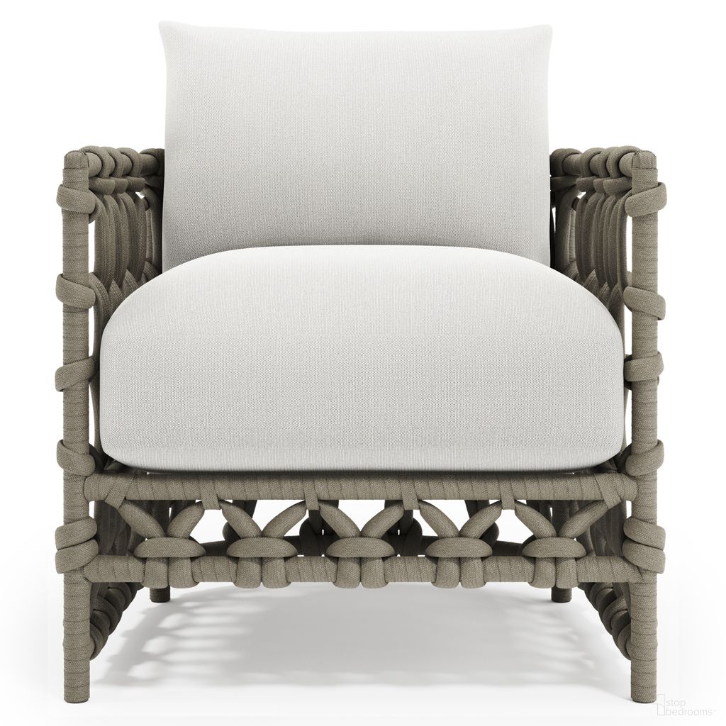 The appearance of Nodi Outdoor Chair In Grey Solid designed by Bernhardt in the modern / contemporary interior design. This grey solid piece of furniture  was selected by 1StopBedrooms from Nodi Collection to add a touch of cosiness and style into your home. Sku: O4413B. Material: Woven.