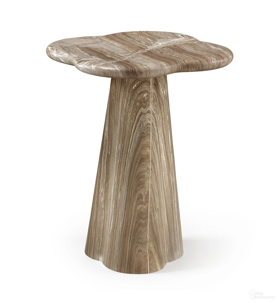 The appearance of Nola Concrete Indoor and Outdoor End Table In Beige designed by Meridian in the modern / contemporary interior design. This beige piece of furniture  was selected by 1StopBedrooms from Nola Collection to add a touch of cosiness and style into your home. Sku: 955Beige-ET18. Material: Concrete.