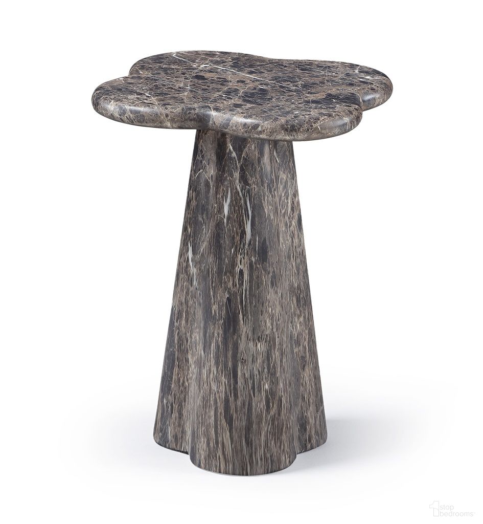 The appearance of Nola Concrete Indoor and Outdoor End Table In Brown designed by Meridian in the modern / contemporary interior design. This brown piece of furniture  was selected by 1StopBedrooms from Nola Collection to add a touch of cosiness and style into your home. Sku: 955Brown-ET16. Material: Concrete.