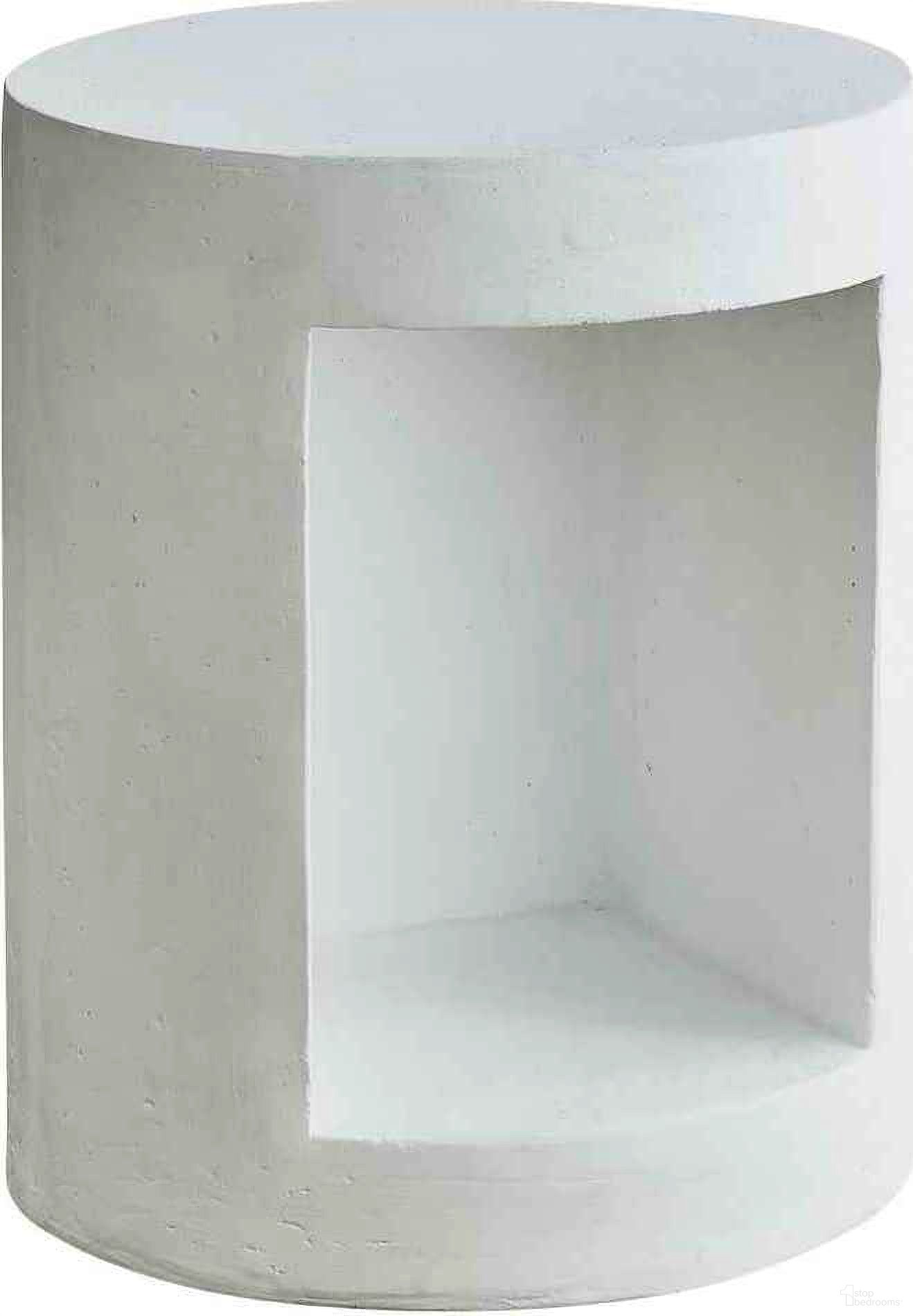 The appearance of Nook Series Modern Side End Table In White designed by LeisureMod in the modern / contemporary interior design. This white piece of furniture  was selected by 1StopBedrooms from Nook Collection to add a touch of cosiness and style into your home. Sku: NST14W. Material: Stone.