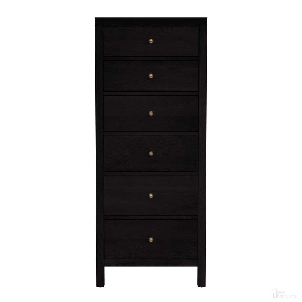 The appearance of Nora 22 Inch Rectangular Wood 6 Drawer Lingerie Chest In Coffee designed by Butler Specialty Company in the transitional interior design. This coffee piece of furniture was selected by 1StopBedrooms from Nora Collection to add a touch of cosiness and style into your home. Sku: 5942451. Material: MDF.