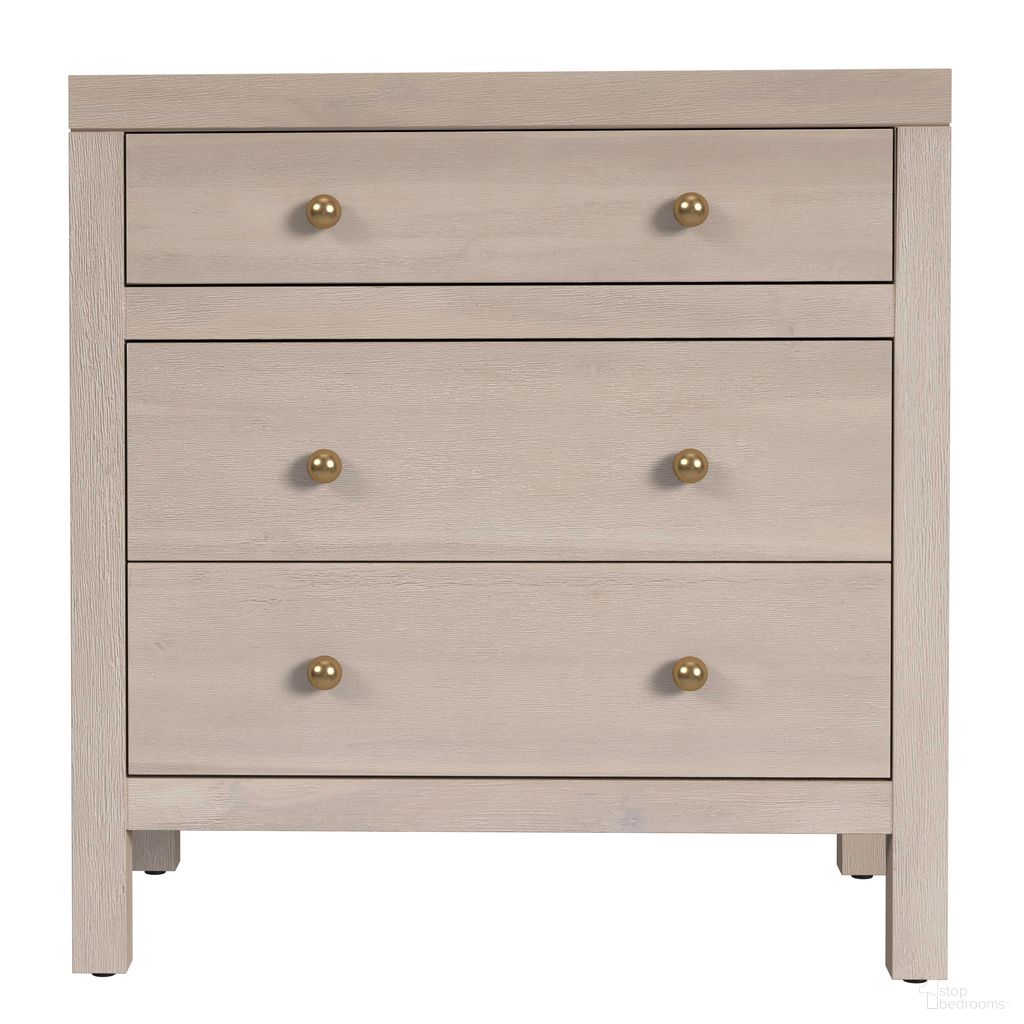 The appearance of Nora 25 Inch Rectangular Wood 3 Drawer Nightstand In Taupe designed by Butler Specialty Company in the modern / contemporary interior design. This taupe piece of furniture was selected by 1StopBedrooms from Nora Collection to add a touch of cosiness and style into your home. Sku: 5848450. Material: Acacia Wood.