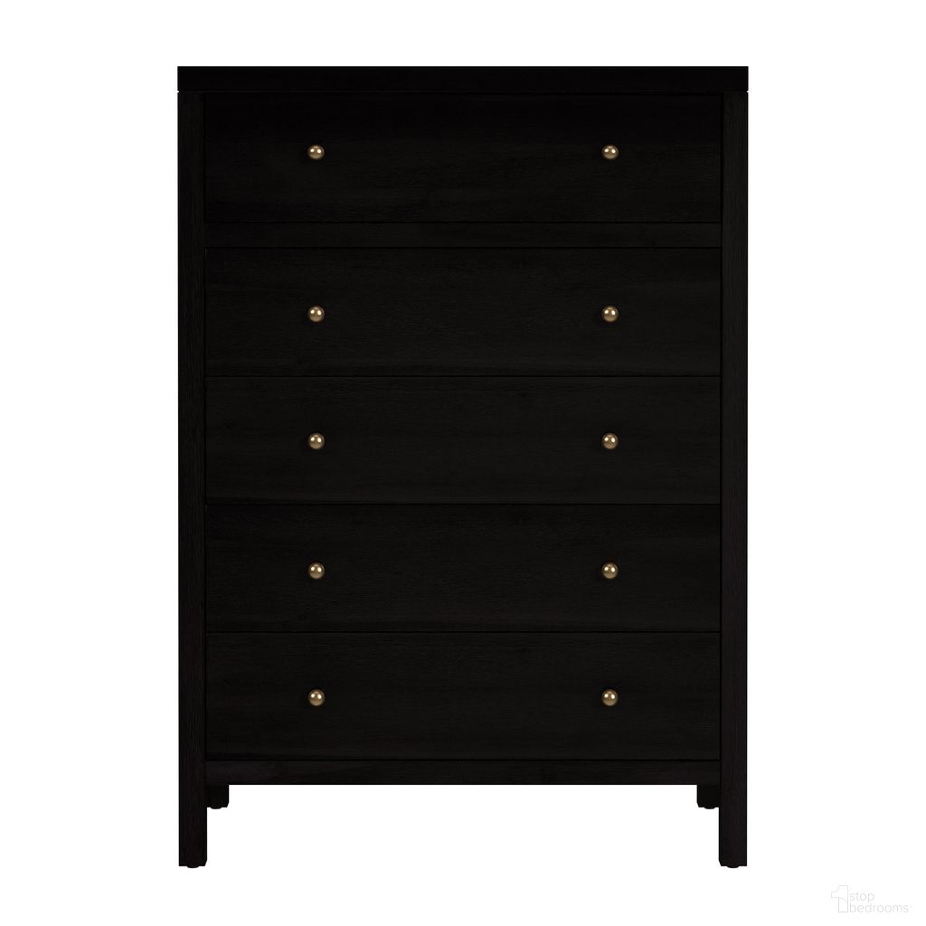 The appearance of Nora 36 Inch Rectangular Wood 5 Drawer Tall Dresser In Coffee designed by Butler Specialty Company in the transitional interior design. This coffee piece of furniture was selected by 1StopBedrooms from Nora Collection to add a touch of cosiness and style into your home. Sku: 5944451. Material: MDF.