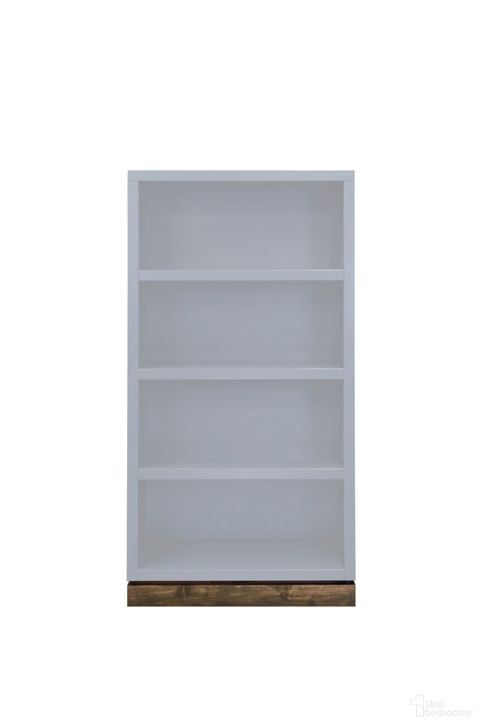 The appearance of Nora 60 Inch Tall Wood 5 Shelf Bookcase In White and Barnwood designed by Legends Home in the country / farmhouse interior design. This white/barnwood piece of furniture was selected by 1StopBedrooms from Nora Collection to add a touch of cosiness and style into your home. Sku: NO6860E.BJW. Material: Poplar Solid.