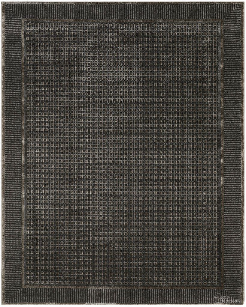 The appearance of Nordic 8' x 10' Indoor Rug In Black and Taupe designed by Nourison in the modern / contemporary interior design. This black/taupe piece of furniture was selected by 1StopBedrooms from Nordic Collection to add a touch of cosiness and style into your home. Sku: 841491120538. Material: Polyester.