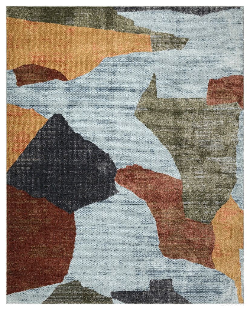 The appearance of Nordic Modern 8' x 10' Indoor Rug In Blue Multi designed by Nourison in the modern / contemporary interior design. This blue multi piece of furniture was selected by 1StopBedrooms from Nordic Collection to add a touch of cosiness and style into your home. Sku: 841491149966. Material: Polyester.