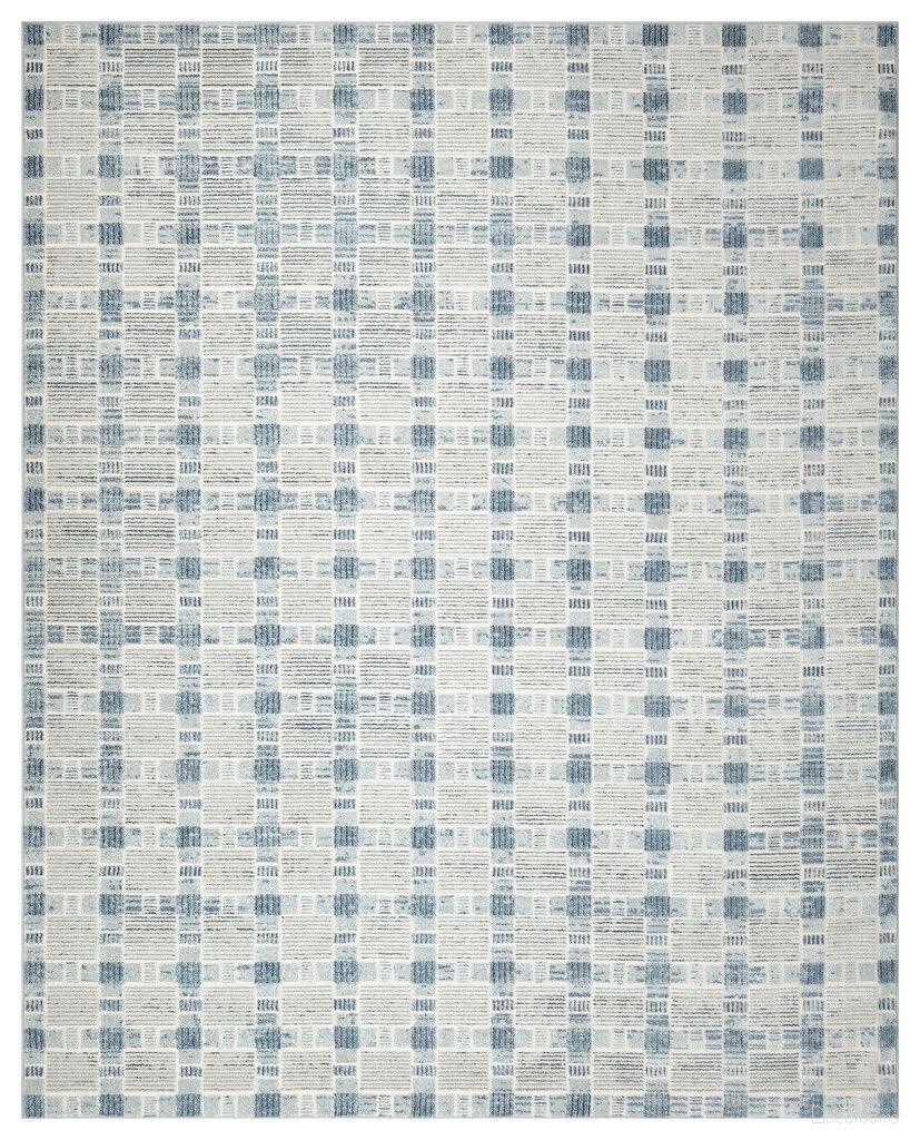 The appearance of Nordic Modern 8' x 10' Modern Indoor Rug In Blue designed by Nourison in the modern / contemporary interior design. This blue piece of furniture was selected by 1StopBedrooms from Nordic Collection to add a touch of cosiness and style into your home. Sku: 841491149560. Material: Polyester.