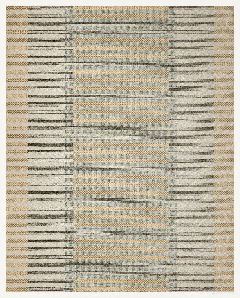 The appearance of Nordic Modern 8' x 10' Indoor Rug In Ivory Multi designed by Nourison in the modern / contemporary interior design. This ivory multi piece of furniture was selected by 1StopBedrooms from Nordic Collection to add a touch of cosiness and style into your home. Sku: 841491149720. Material: Polyester.