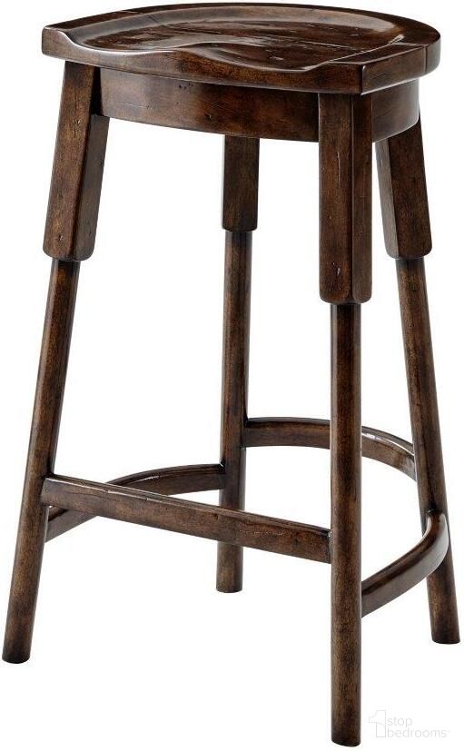 The appearance of Norfolk Cottage Stool designed by Theodore Alexander in the transitional interior design. This  piece of furniture  was selected by 1StopBedrooms from Theodore Alexander Collection to add a touch of cosiness and style into your home. Sku: 4200-262.