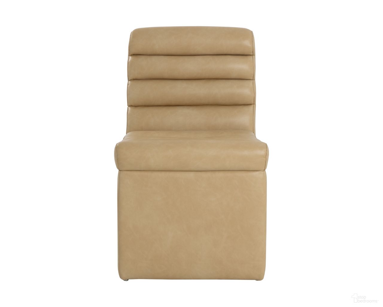 Norm Wheeled Dining Chair In Copley Latte
