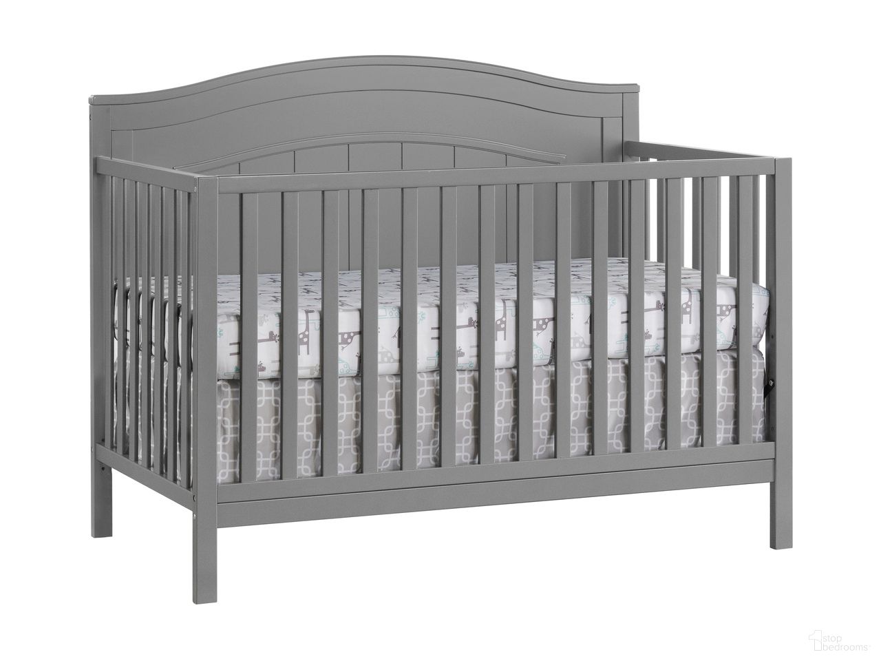 North Bay 4 In 1 Convertible Crib In Dove Gray