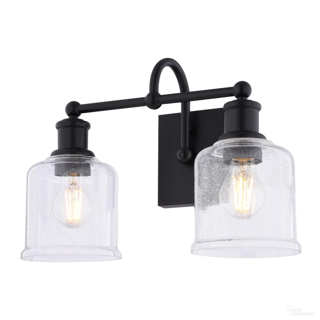 Northbrook 16 Inch 2 Light Vanity In Matte Black