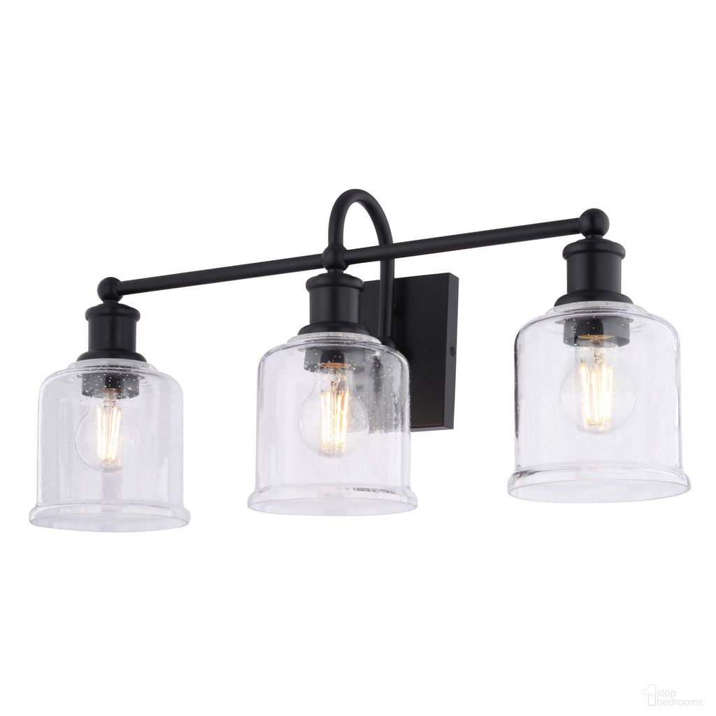 Northbrook 24 Inch 3 Light Vanity In Matte Black