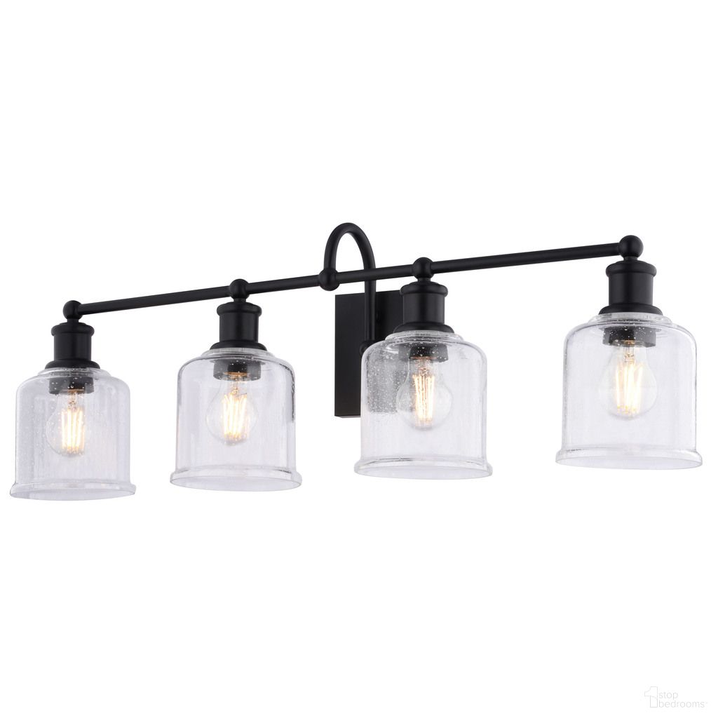 Northbrook 32 Inch 4 Light Vanity In Matte Black