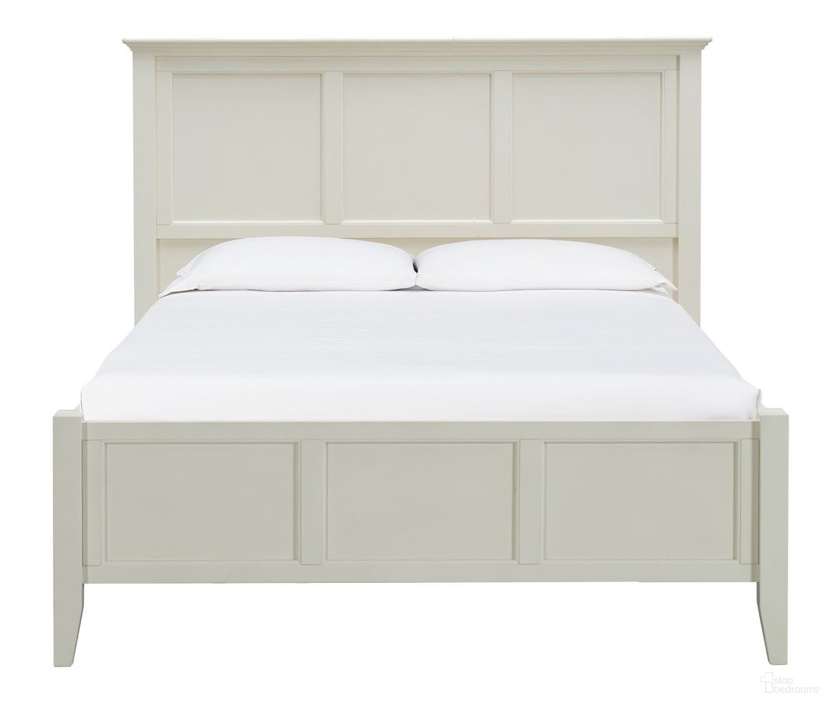 The appearance of Northlake King Panel Bed In Linen White designed by A-America in the coastal interior design. This linen white piece of furniture was selected by 1StopBedrooms from Northlake Collection to add a touch of cosiness and style into your home. Sku: NRLWT515F;NRLWT515H;NRLWT515V. Bed Type: Panel Bed. Bed Size: King. Material: Solid Rubberwood.