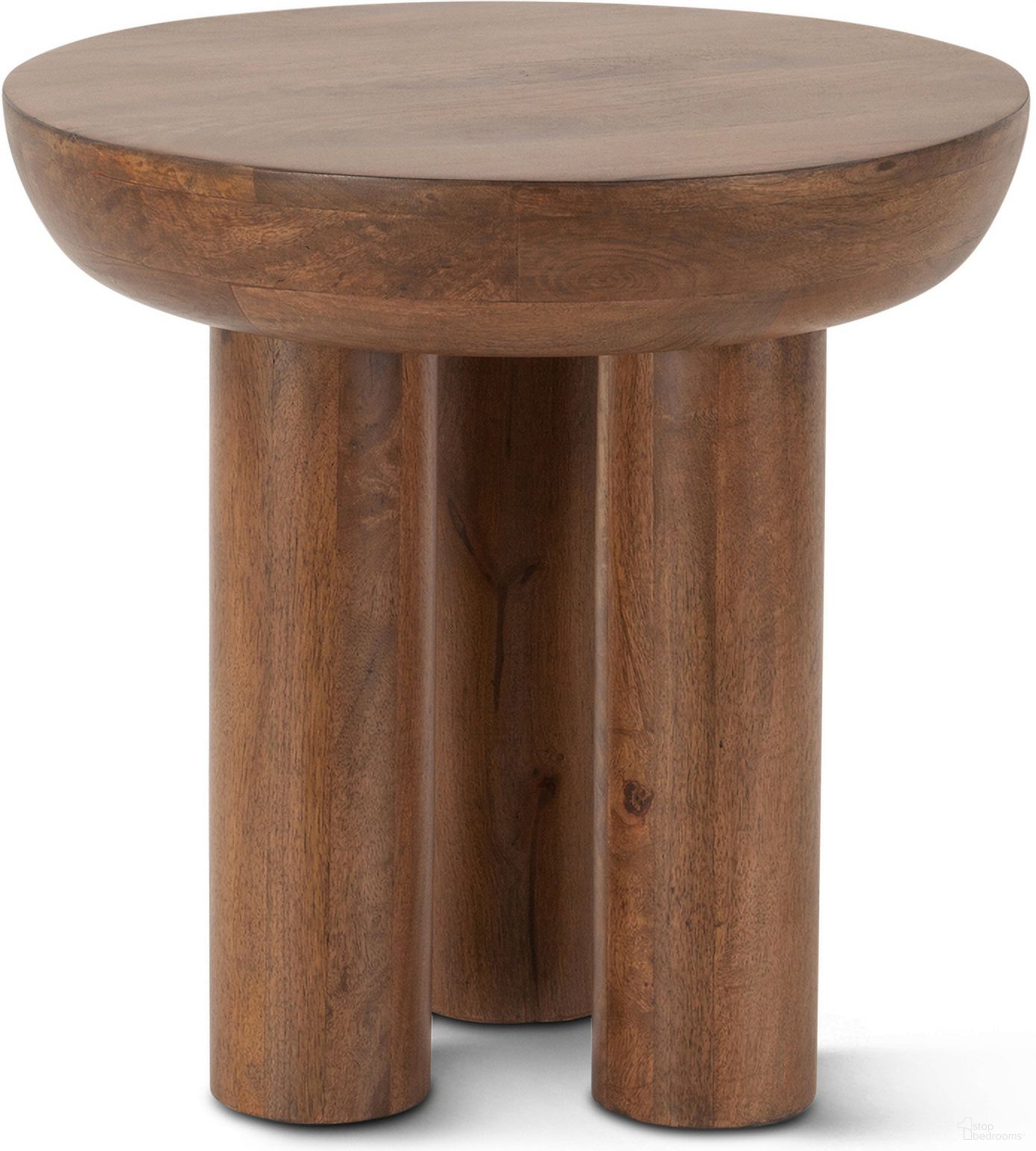 The appearance of Noto 20 Inch Side Table In Acorn Brown designed by Home Trends and Design in the bohemian interior design. This brown piece of furniture  was selected by 1StopBedrooms from Noto Collection to add a touch of cosiness and style into your home. Sku: ZWNTOST20AB. Material: Acacia Wood.