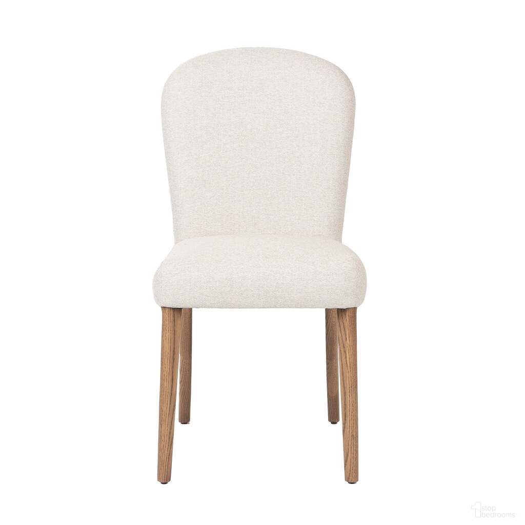 The appearance of Notting Hi Delilah Dining Chair Set of 2 In Brown and Cream designed by LH Imports in the modern / contemporary interior design. This brown and cream piece of furniture was selected by 1StopBedrooms from Notting Hi Collection to add a touch of cosiness and style into your home. Sku: SNH-105. Material: Ash Wood. Chair Type: Side Chair.