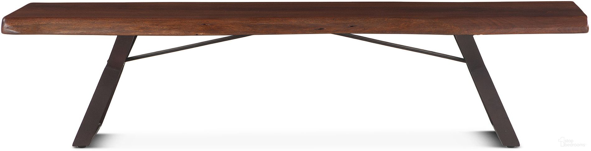The appearance of Nottingham 90 Inch Bench In Walnut designed by Home Trends and Design in the transitional interior design. This walnut piece of furniture was selected by 1StopBedrooms from Nottingham Collection to add a touch of cosiness and style into your home. Sku: ZWNTHM902. Material: Acacia Wood.