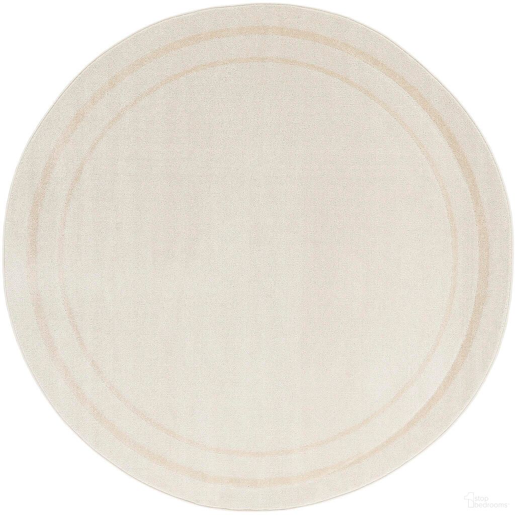 The appearance of Nourison Essentials 4' x 4' Round Rug In Ivory Gold designed by Nourison in the modern / contemporary interior design. This ivory gold piece of furniture  was selected by 1StopBedrooms from Essentials Collection to add a touch of cosiness and style into your home. Sku: 99446963772. Material: Polypropylene.