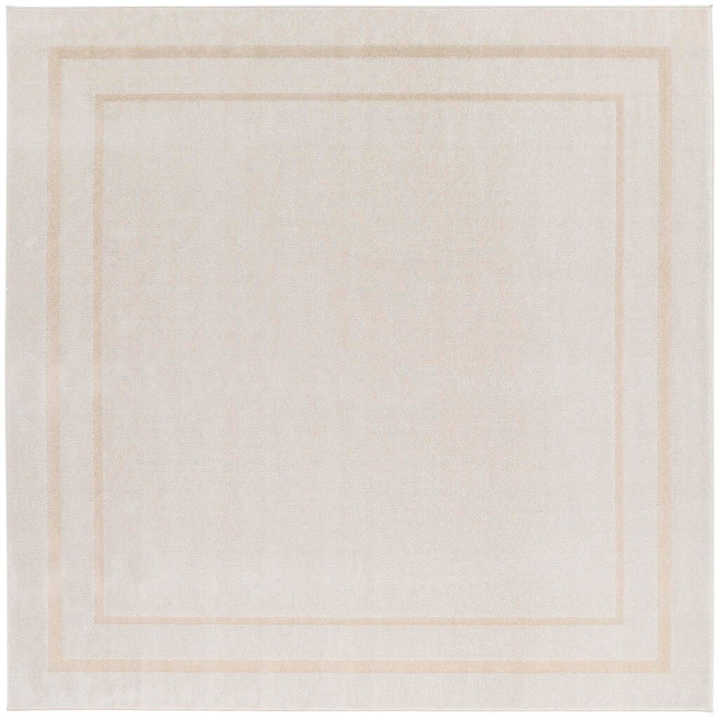 The appearance of Nourison Essentials 9' x 9' Square Rug In Ivory Gold designed by Nourison in the modern / contemporary interior design. This ivory gold piece of furniture  was selected by 1StopBedrooms from Essentials Collection to add a touch of cosiness and style into your home. Sku: 99446963871. Material: Polypropylene.
