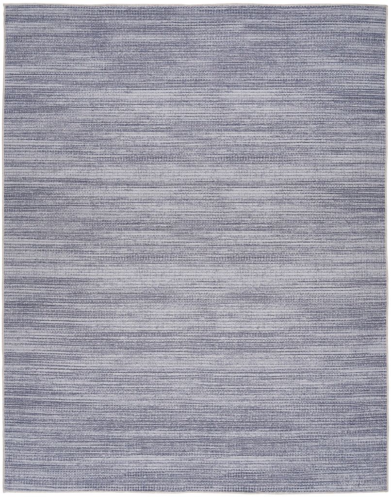 Nourison Washables Modern 9'2" x 12' Indoor Rug In Grey