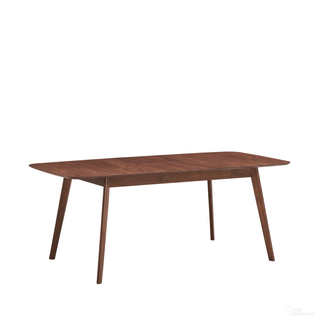Nova Extension 59 to 74.75 Inch Dining Table In Walnut