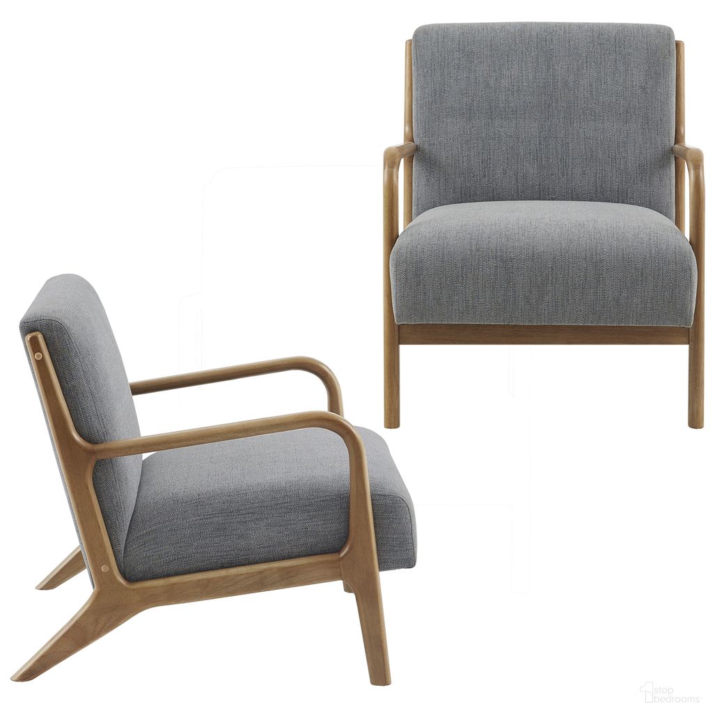 The appearance of Novak Lounge Chair Set of 2 In Grey designed by Olliix in the transitional interior design. This grey piece of furniture was selected by 1StopBedrooms from Novak Collection to add a touch of cosiness and style into your home. Sku: II100-0583. Material: Polyester.