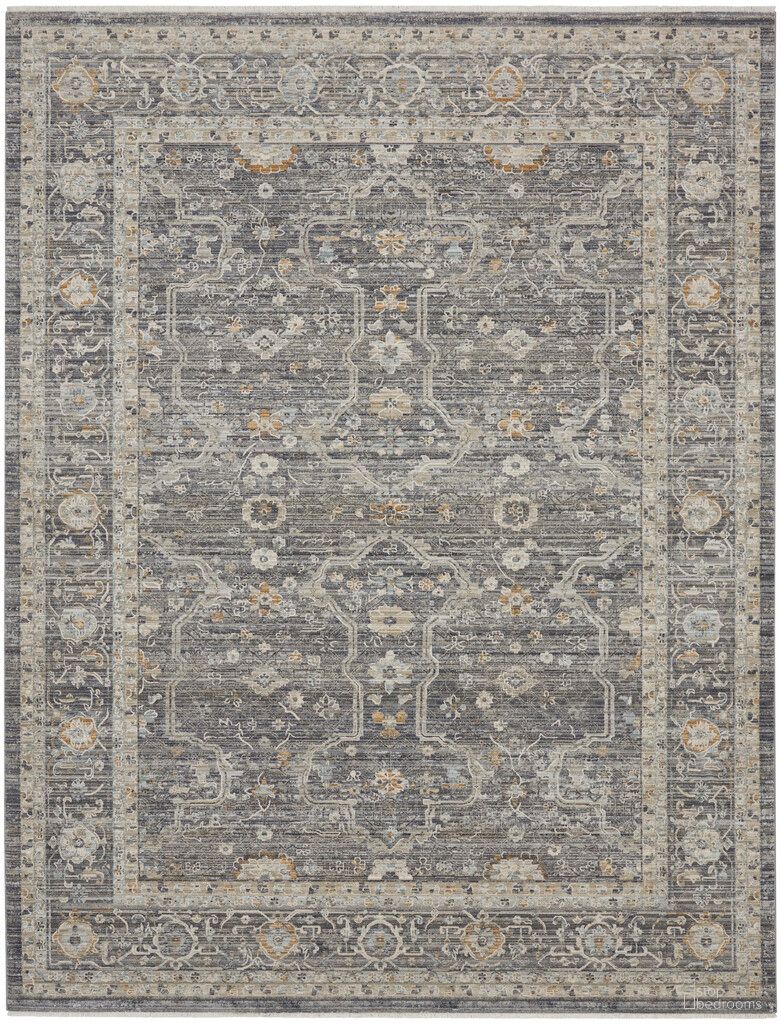 The appearance of Nyle 12' x 15'9" Indoor Rug In Slate Multi designed by Nourison in the rustic / southwestern interior design. This slate and multi piece of furniture was selected by 1StopBedrooms from Nyle Collection to add a touch of cosiness and style into your home. Sku: 99446105134. Material: Polyester.