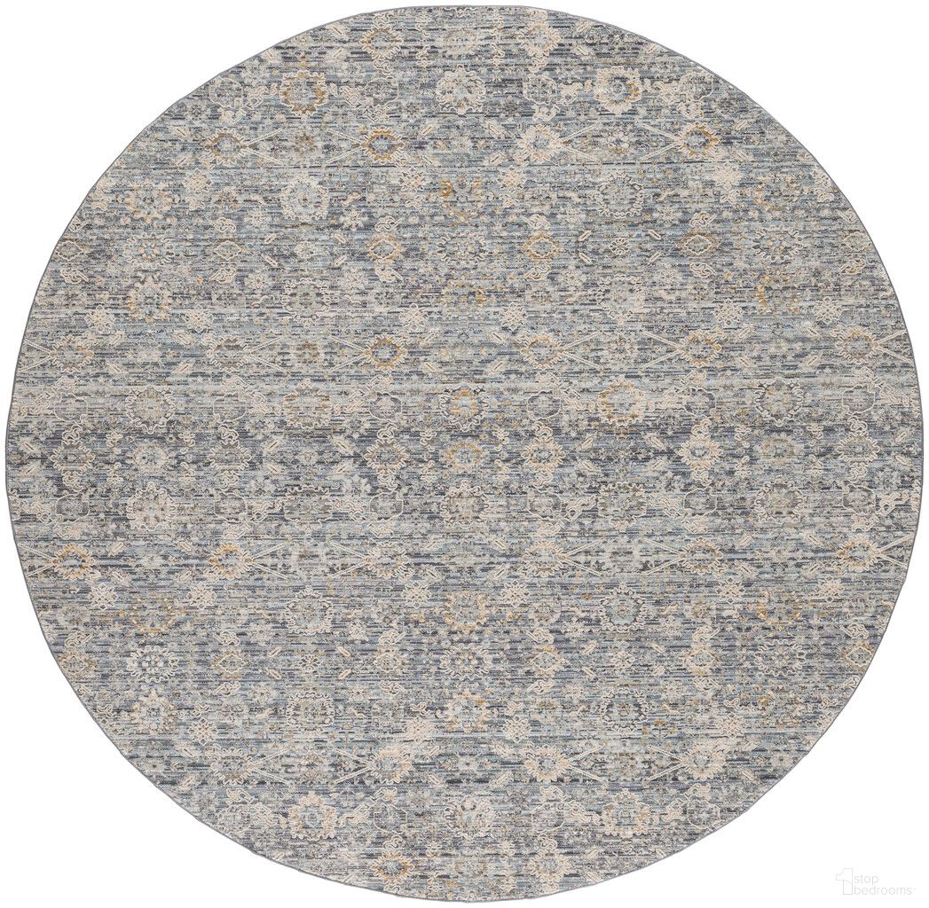 The appearance of Nyle 7'10" x 7'10" Round Indoor Rug In Charcoal designed by Nourison in the rustic / southwestern interior design. This charcoal piece of furniture was selected by 1StopBedrooms from Nyle Collection to add a touch of cosiness and style into your home. Sku: 99446923738. Material: Polypropylene.