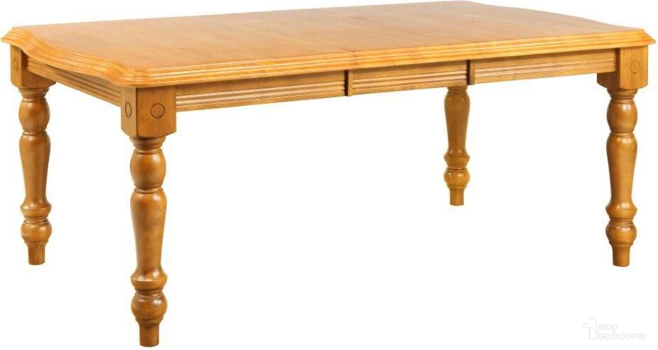 The appearance of Oak Selections Light Oak Finish Extendable Dining Table designed by Sunset Trading in the modern / contemporary interior design. This light oak piece of furniture was selected by 1StopBedrooms from Oak Selections Collection to add a touch of cosiness and style into your home. Sku: DLU-SLT4272-LO. Table Base Style: Legs. Material: Wood. Table Top Shape: Rectangular. Size: 42" x 72".