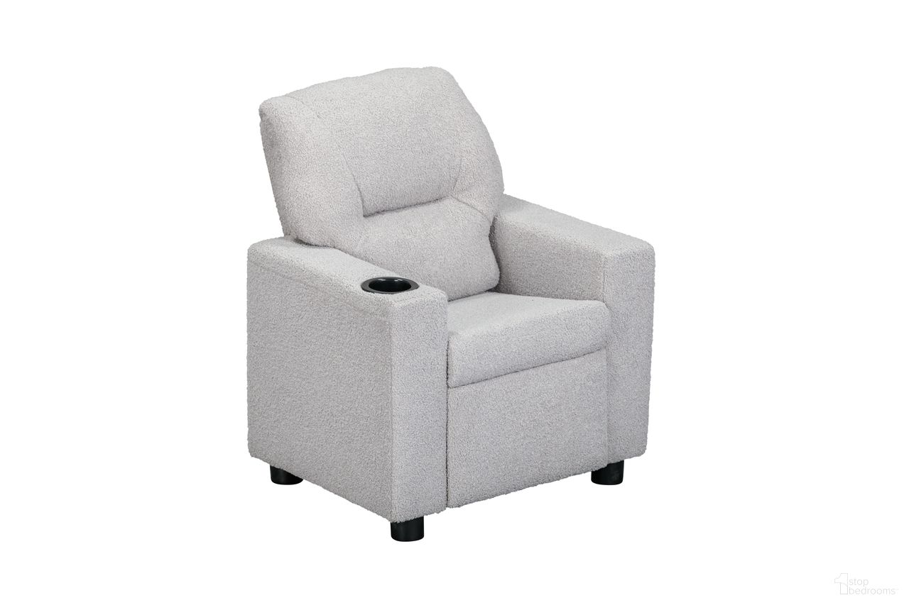 Oakley Kids Recliner In Wooly Gray
