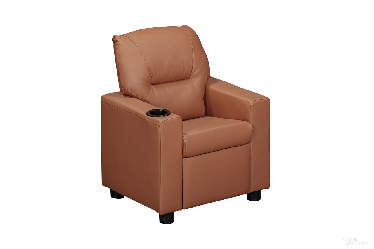 Oakley Kids Recliner Vegan Leather In Chestnut