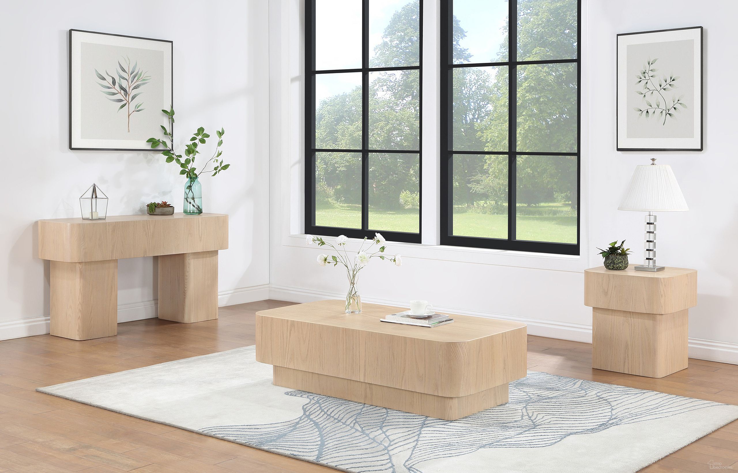 Oakmont Occasional Table Set In Natural