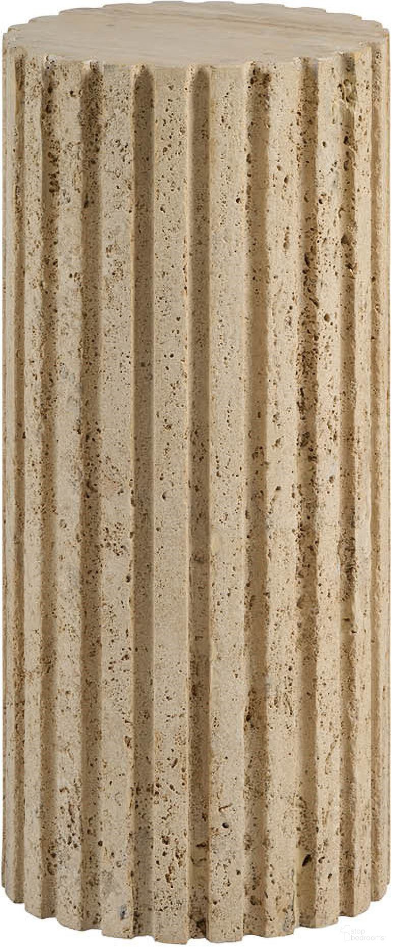 The appearance of Oasis Anchor Accent Table In Natural Stone designed by Universal in the modern / contemporary interior design. This natural stone piece of furniture was selected by 1StopBedrooms from Oasis Collection to add a touch of cosiness and style into your home. Sku: U533812. Material: Stone.