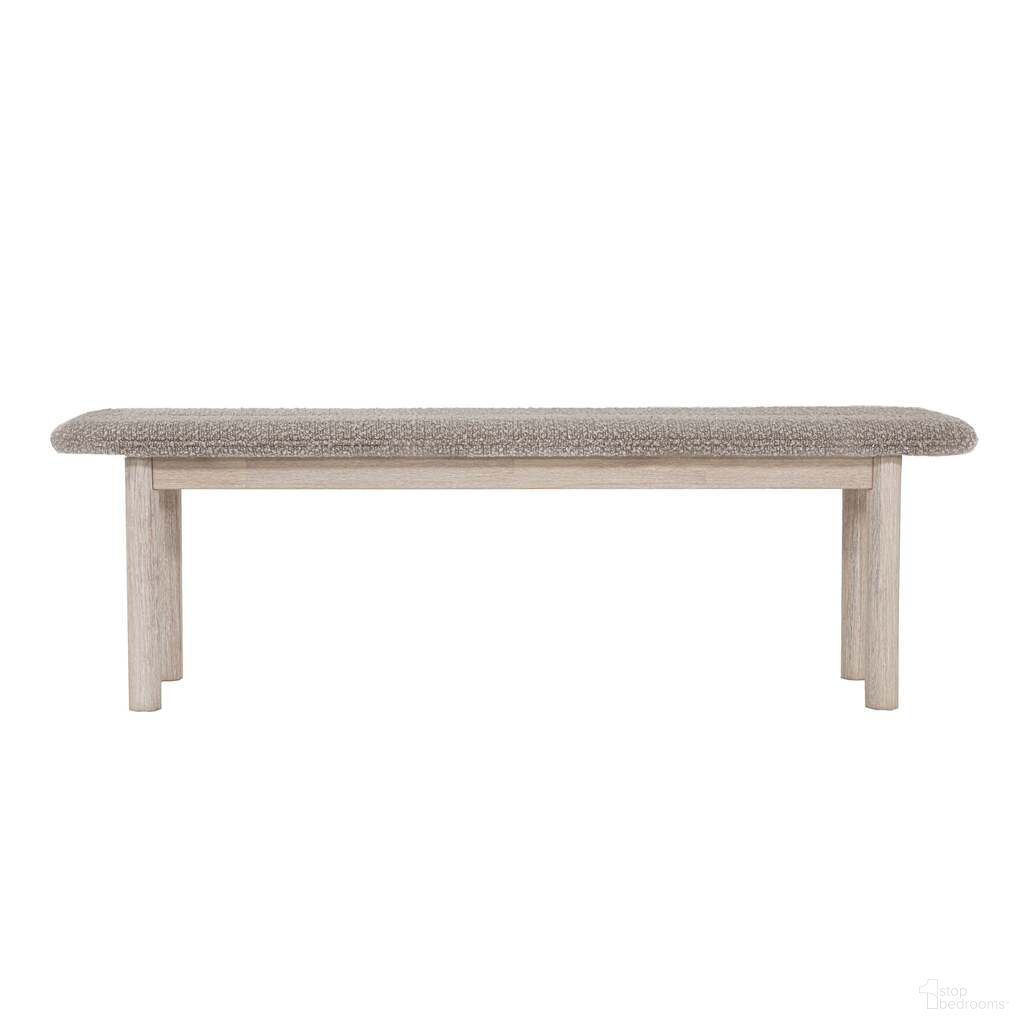 The appearance of Oasis Bench In Oatmeal designed by LH Imports in the modern / contemporary interior design. This oatmeal piece of furniture was selected by 1StopBedrooms from Oasis Collection to add a touch of cosiness and style into your home. Sku: OAS016-PG. Material: Acacia Wood.