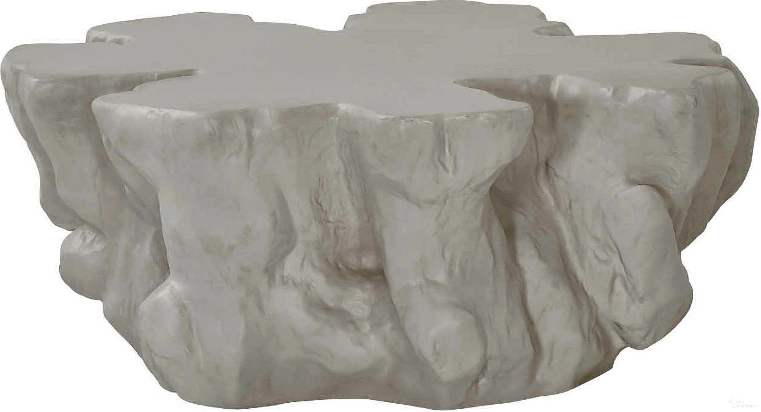 Oasis Cliffside Cocktail Table In White
