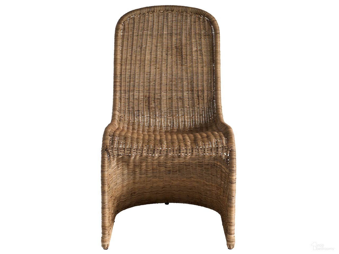 The appearance of Oasis Dining Chair In Barley Brown designed by Universal in the transitional interior design. This barley brown piece of furniture was selected by 1StopBedrooms from Oasis Collection to add a touch of cosiness and style into your home. Sku: U533622. Material: Wicker. Chair Type: Side Chair.