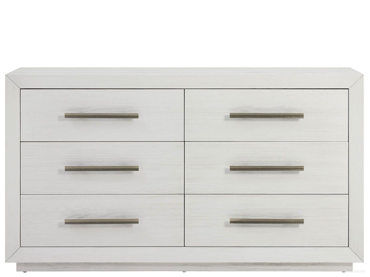 The appearance of Oasis Dresser In Shoreline White designed by Universal in the modern / contemporary interior design. This shoreline white piece of furniture was selected by 1StopBedrooms from Oasis Collection to add a touch of cosiness and style into your home. Sku: U533A040. Material: Wood.
