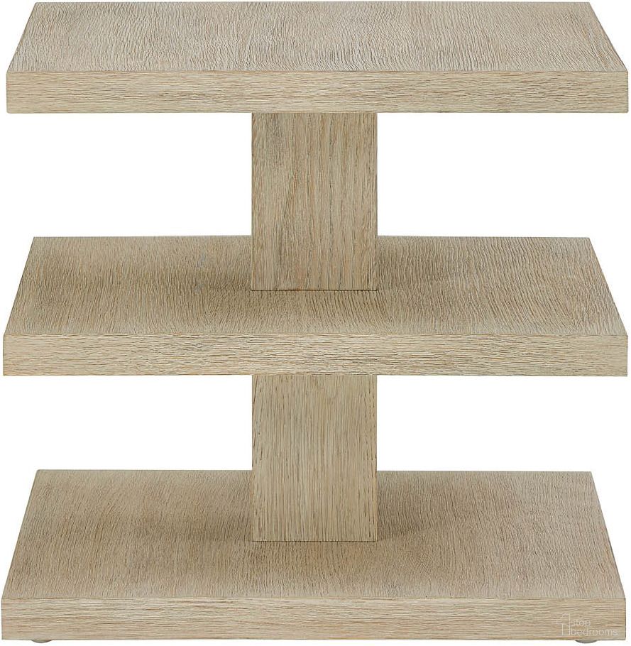 The appearance of Oasis End Table In Dockside Tan designed by Universal in the modern / contemporary interior design. This dockside tan piece of furniture was selected by 1StopBedrooms from Oasis Collection to add a touch of cosiness and style into your home. Sku: U533830. Material: Wood.