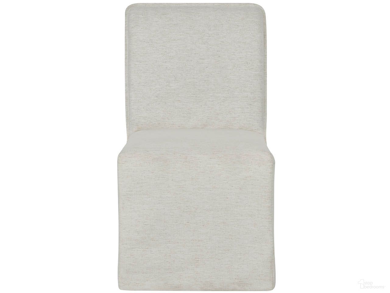 The appearance of Oasis Mainsail Side Chair In Ivory designed by Universal in the transitional interior design. This ivory piece of furniture  was selected by 1StopBedrooms from Oasis Collection to add a touch of cosiness and style into your home. Sku: U533627. Material: Polyester. Chair Type: Side Chair.