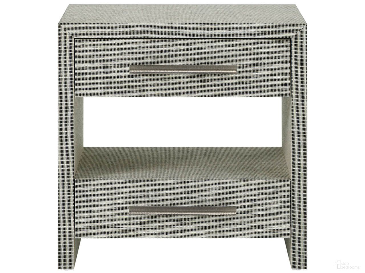 The appearance of Oasis Nightstand In Seascape Blue designed by Universal in the transitional interior design. This seascape blue piece of furniture was selected by 1StopBedrooms from Oasis Collection to add a touch of cosiness and style into your home. Sku: U533B361. Material: Wood.
