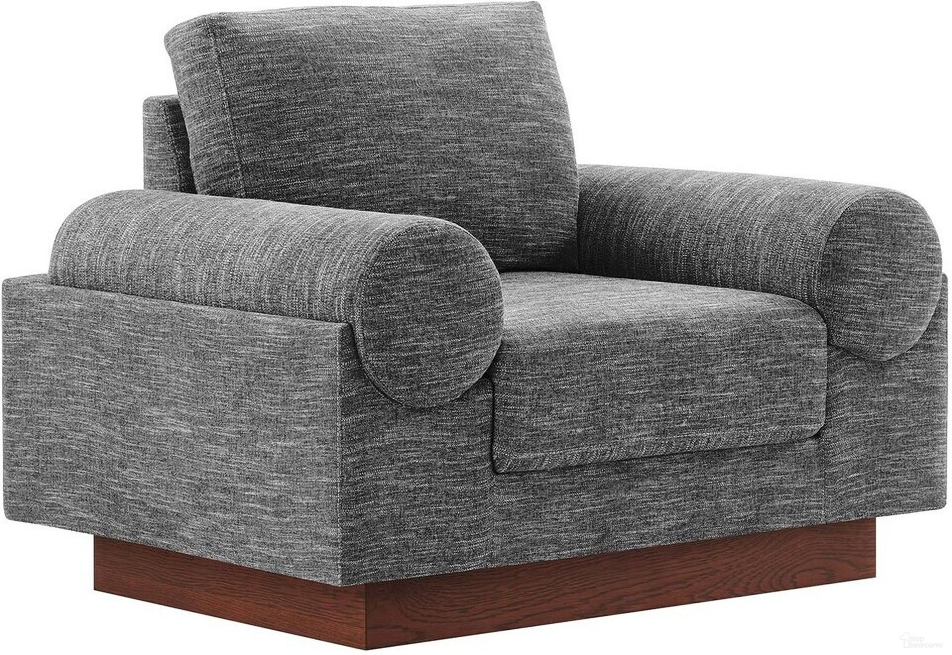 The appearance of Oasis Upholstered Fabric Armchair In Gray designed by Modway in the modern / contemporary interior design. This gray piece of furniture was selected by 1StopBedrooms from Oasis Collection to add a touch of cosiness and style into your home. Sku: EEI-6402-GRY. Material: Plywood.