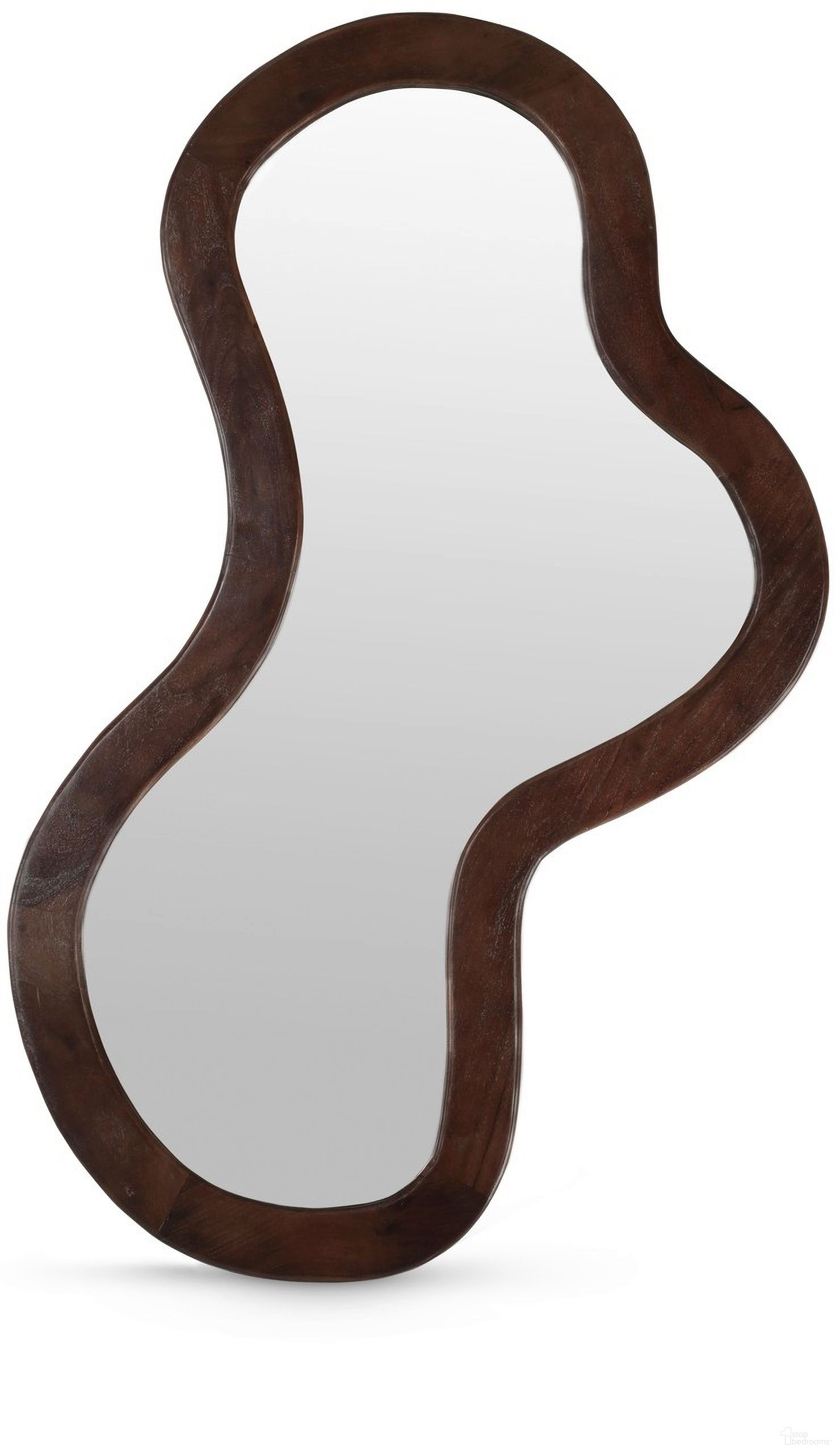 The appearance of Oblique Mirror In Brown designed by Meridian in the modern / contemporary interior design. This brown piece of furniture was selected by 1StopBedrooms from Oblique Collection to add a touch of cosiness and style into your home. Sku: 417Brown-48M. Material: Wood.