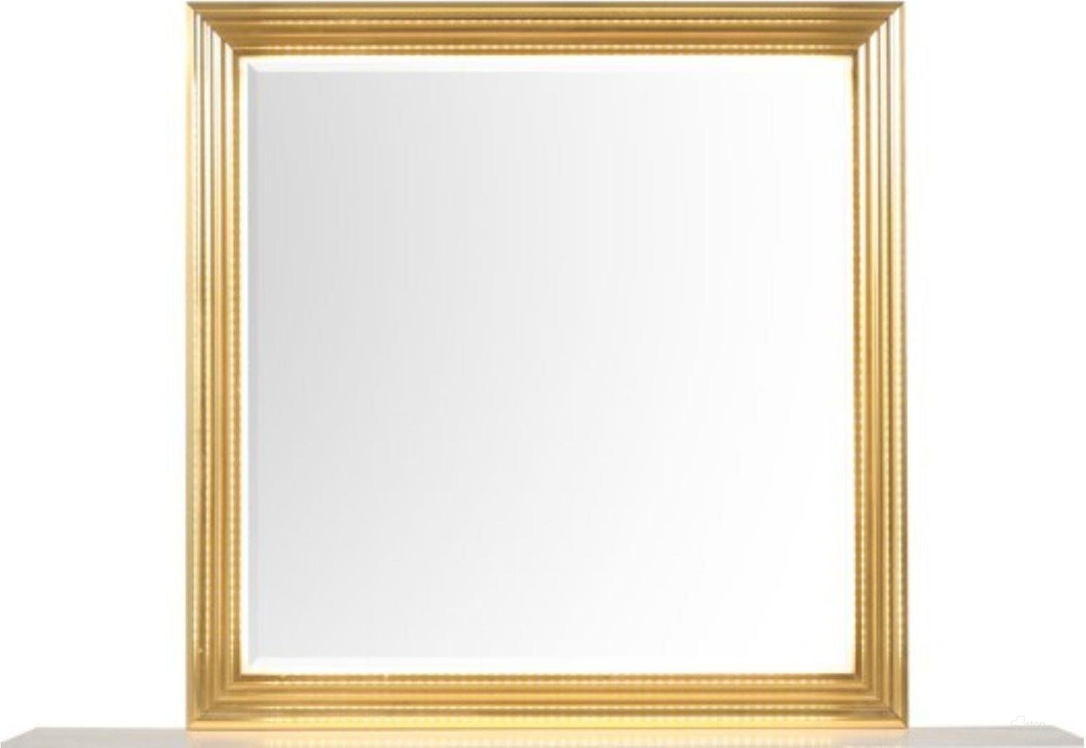 Obsession Mirror Made with Wood In White