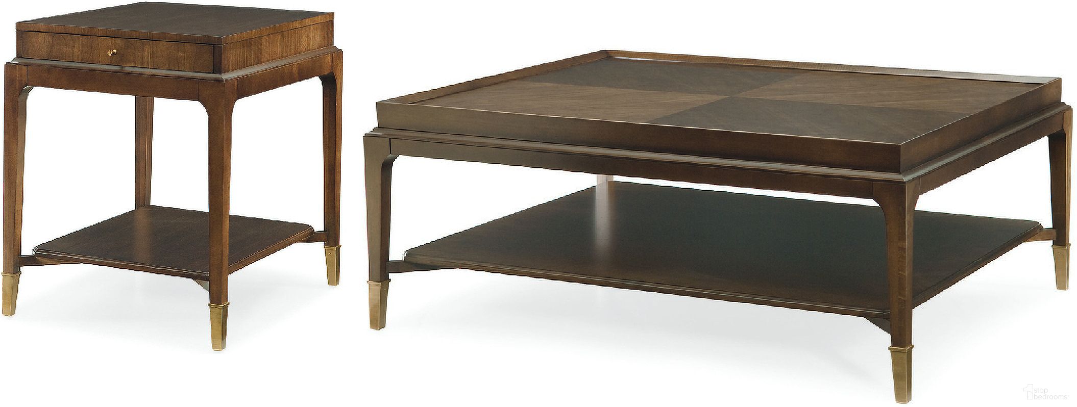 The appearance of Occasional Table Set In Bridgeton designed by Century Furniture in the transitional interior design. This bridgeton piece of furniture  was selected by 1StopBedrooms from Bridgeton Collection to add a touch of cosiness and style into your home. Sku: 49H-601;49H-621. Material: Maple.